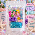 Mermaid Sensory Dough Kit for Kids | Mermaid Play Kit | Glitter Sensory Dough